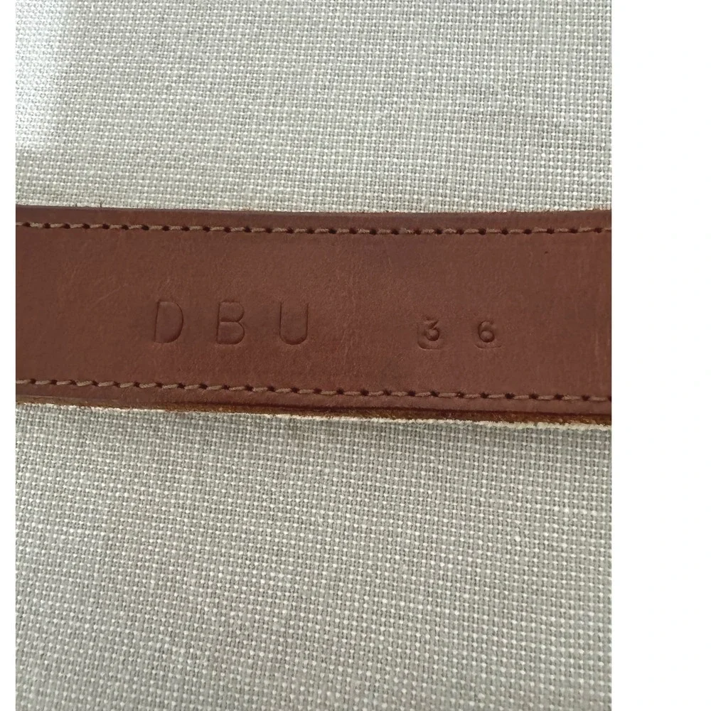 Nautical Maritime Signals Embroidered Leather‎ Belt